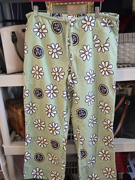 Life Is Good Other - Life is Good Women's Green Daisy Pajama Pants